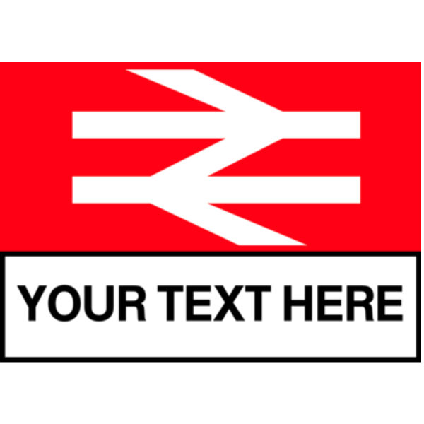 Personalised Railway Sign Thumbnail