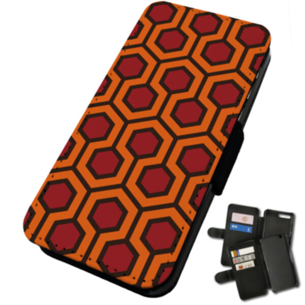The Shining Overlook Hotel Carpet pattern iPhone flip case Thumbnail