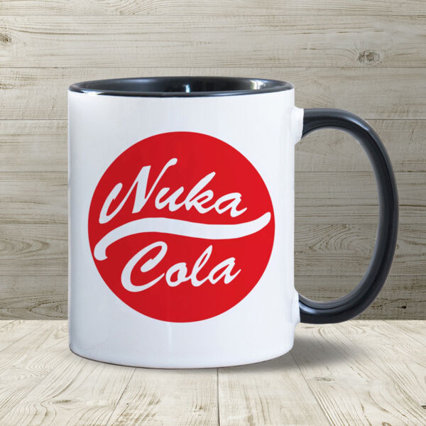 Nuka Cola Mug with coloured Handles Thumbnail
