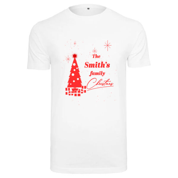 Personalised Family Christmas T-Shirt Thumbnail