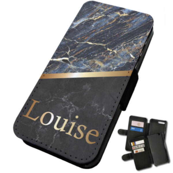 Personalised Marble Effect iPhone flip phone case Thumbnail