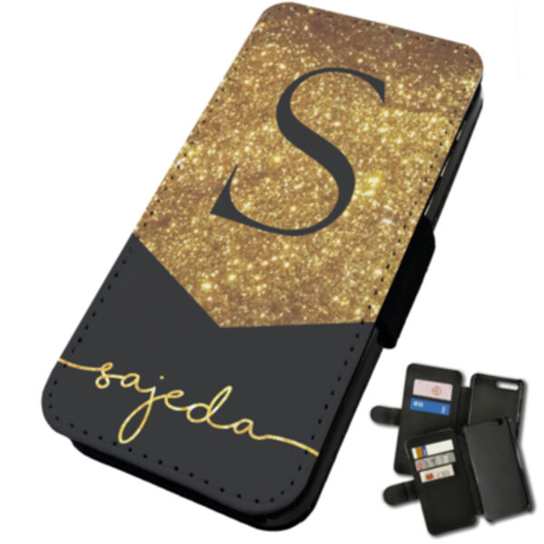Personalised Name and Initial iPhone flip phone case Thumbnail