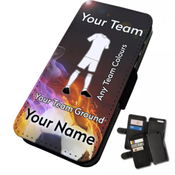 Personalised Football Kit Samsung Flip phone Case Thumbnail