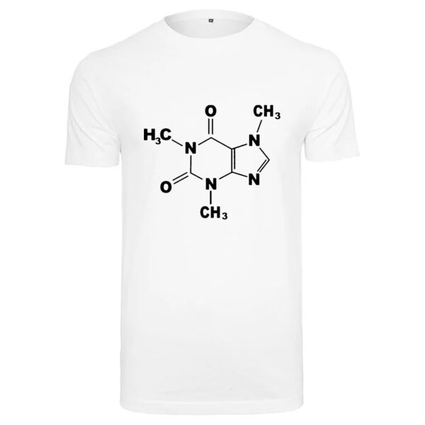 chemical structure of Caffeine T-Shirt Thumbnail