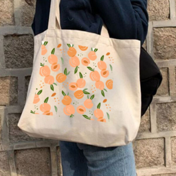 Peaches Tote Bag Thumbnail