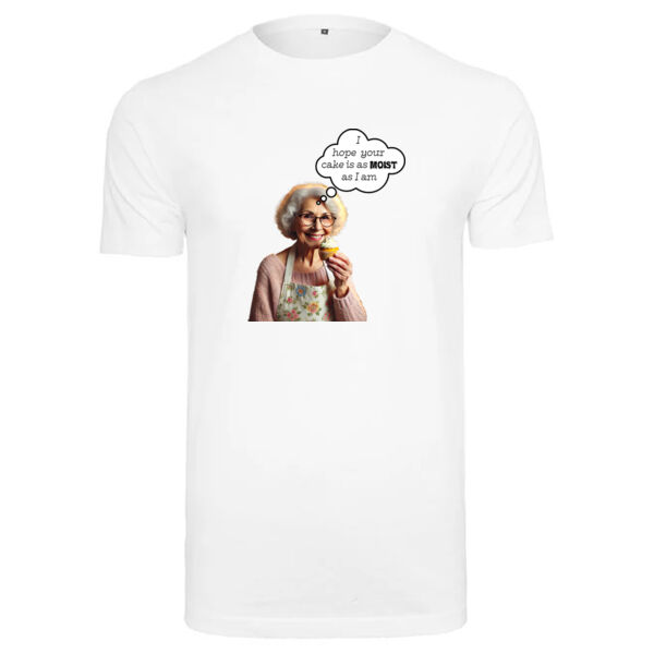 "I hope your cake is as moist as I am" T-Shirt  Thumbnail