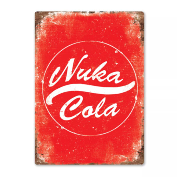 Nuka Cola Metal Sign Portrait Thumbnail