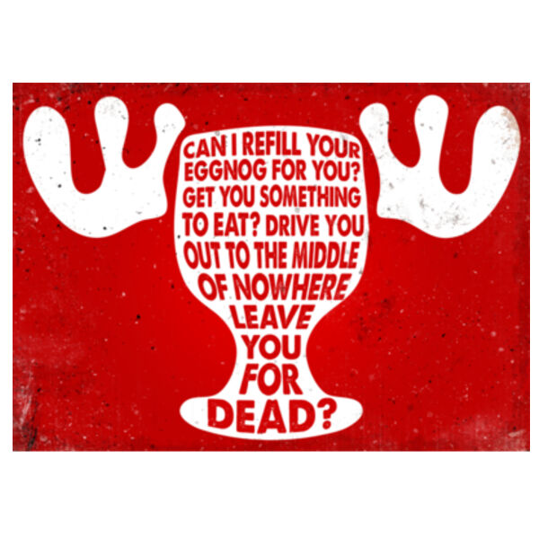 Griswold Eggnog Christmas Metal Sign Thumbnail