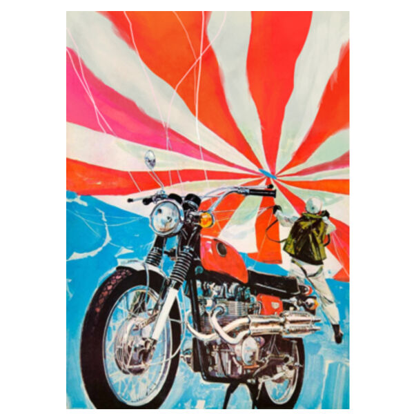 1968 Ad Honda Motorcycles Metal Sign Thumbnail