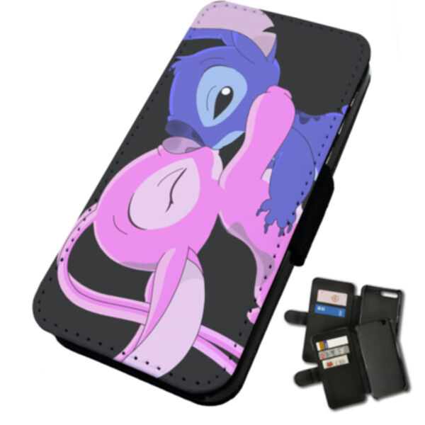Cute Stitch Kiss Samsung Flip Case Thumbnail