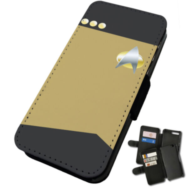 Star Trek Gold Shirt Iphone Flip Case Thumbnail