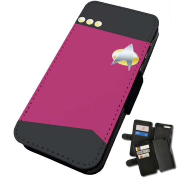 Star Trek Red Shirt iPhone Flip Case Thumbnail