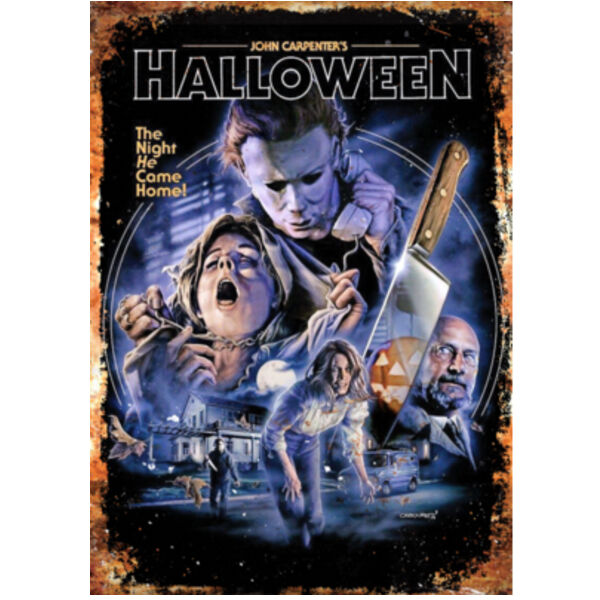 Retro Horror Film Poster - Halloween Thumbnail