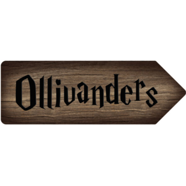 Ollivander's Arrow Sign Thumbnail