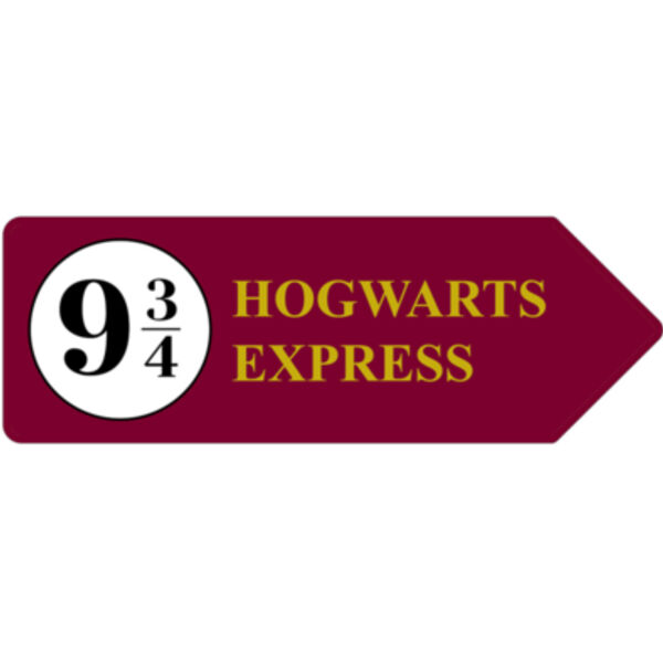 Platform 9 3/4 Arrow Sign Thumbnail
